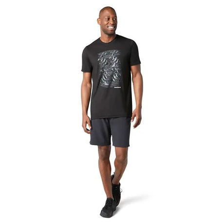 Tricou Smartwool M Merino Sport 150 Bryan Iguchi Mountains Graphic   Tricou Smartwool M Merino Sport 150 Bryan Iguchi Mountains Graphic