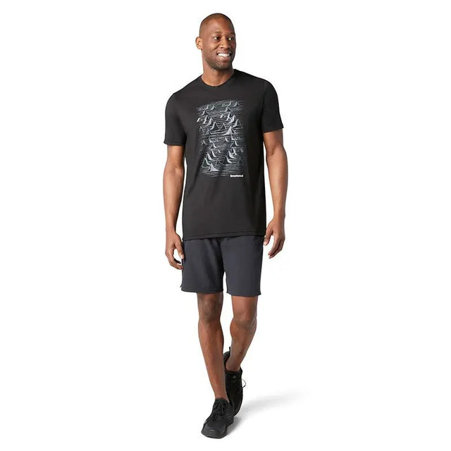 Tricou Smartwool M Merino Sport 150 Bryan Iguchi Mountains Graphic   Tricou Smartwool M Merino Sport 150 Bryan Iguchi Mountains Graphic