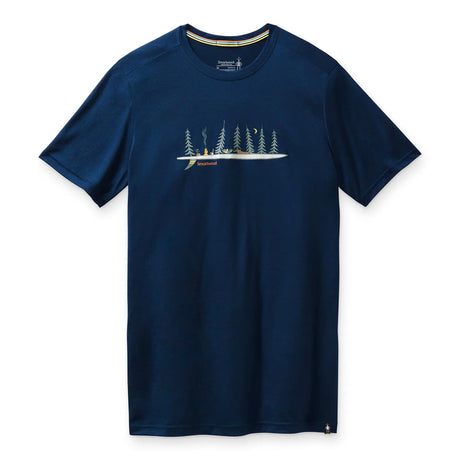 Tricou Smartwool M Merino Sport 150 Camping With Friends Graphic   Tricou Smartwool M Merino Sport 150 Camping With Friends Graphic