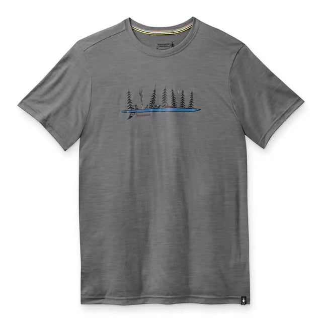 Tricou Smartwool M Merino Sport 150 Camping With Friends Graphic   Tricou Smartwool M Merino Sport 150 Camping With Friends Graphic