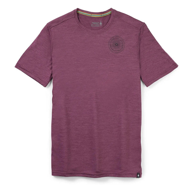 Tricou Smartwool M Merino Sport 150 Go Far, Feel Good Spokes Graphic   Tricou Smartwool M Merino Sport 150 Go Far, Feel Good Spokes Graphic