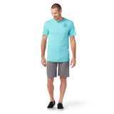 Tricou Smartwool M Merino Sport 150 Go Far, Feel Good Spokes Graphic   Tricou Smartwool M Merino Sport 150 Go Far, Feel Good Spokes Graphic