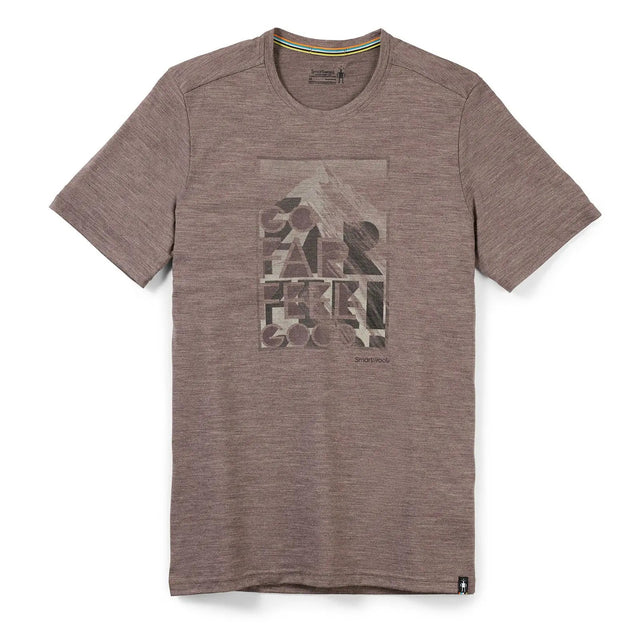 Tricou Smartwool M Merino Sport 150 Go Far, Feel Good Summit Graphic   Tricou Smartwool M Merino Sport 150 Go Far, Feel Good Summit Graphic