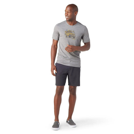 Tricou Smartwool M Merino Sport 150 Overland Adventure Graphic   Tricou Smartwool M Merino Sport 150 Overland Adventure Graphic