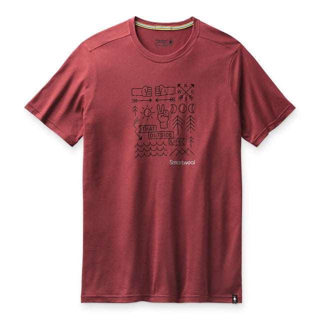 Tricou Smartwool M Merino Sport 150 Park Vibes Graphic   Tricou Smartwool M Merino Sport 150 Park Vibes Graphic