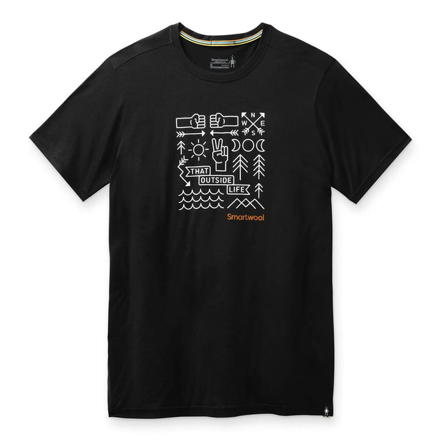 Tricou Smartwool M Merino Sport 150 Park Vibes Graphic   Tricou Smartwool M Merino Sport 150 Park Vibes Graphic