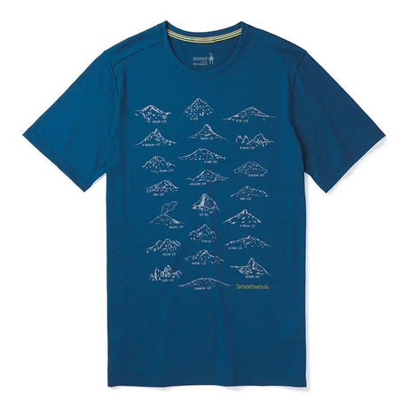 Tricou Smartwool M Merino Sport 150 Prominent Peaks   Tricou Smartwool M Merino Sport 150 Prominent Peaks