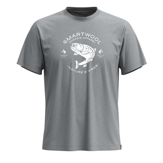 Tricou Smartwool Trout Fishing Graphic   Tricou Smartwool Trout Fishing Graphic