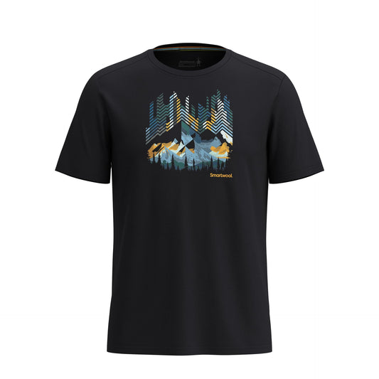 Tricou Smartwool Vital Peaks Active Graphic   Tricou Smartwool Vital Peaks Active Graphic