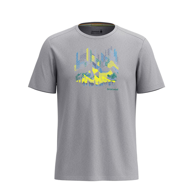 Tricou Smartwool Vital Peaks Active Graphic   Tricou Smartwool Vital Peaks Active Graphic