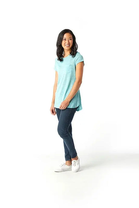 Tricou Smartwool W Everyday Exploration Slub   Tricou Smartwool W Everyday Exploration Slub