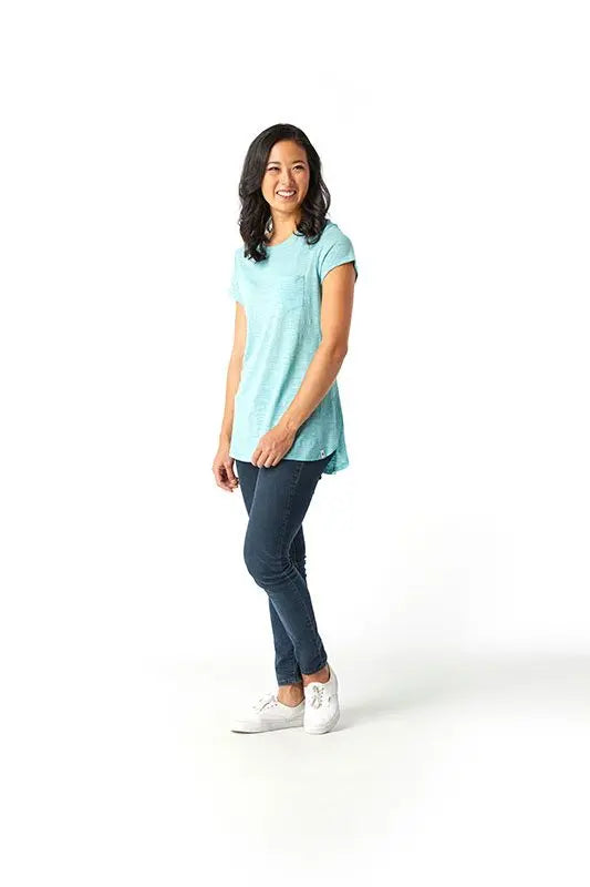 Tricou Smartwool W Everyday Exploration Slub   Tricou Smartwool W Everyday Exploration Slub