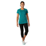 Tricou Smartwool W Merino 150 Print   Tricou Smartwool W Merino 150 Print