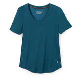 Tricou Smartwool W Merino Sport Ultralite 120 V-neck   Tricou Smartwool W Merino Sport Ultralite 120 V-neck
