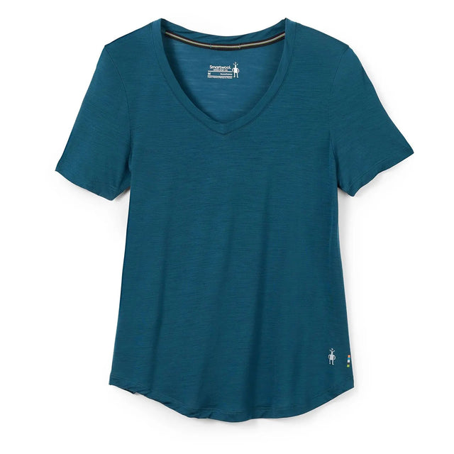 Tricou Smartwool W Merino Sport Ultralite 120 V-neck   Tricou Smartwool W Merino Sport Ultralite 120 V-neck