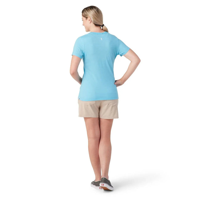 Tricou Smartwool W Merino Sport 150 Alpine Start Graphic   Tricou Smartwool W Merino Sport 150 Alpine Start Graphic