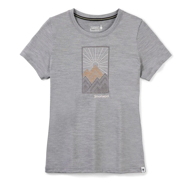 Tricou Smartwool W Merino Sport 150 Alpine Start Graphic   Tricou Smartwool W Merino Sport 150 Alpine Start Graphic