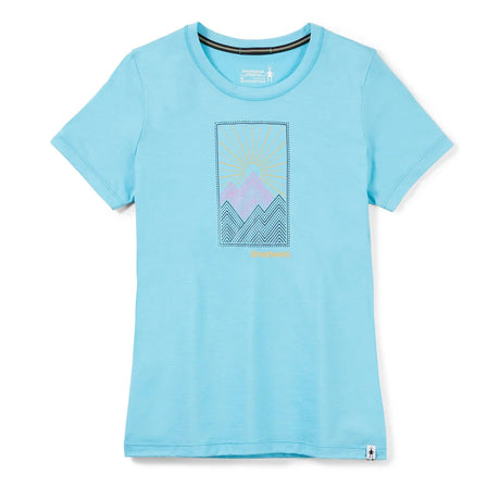 Tricou Smartwool W Merino Sport 150 Alpine Start Graphic   Tricou Smartwool W Merino Sport 150 Alpine Start Graphic