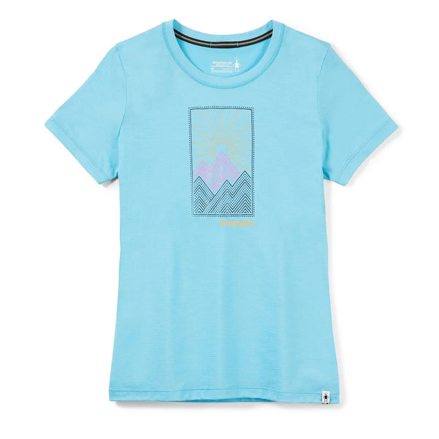 Tricou Smartwool W Merino Sport 150 Alpine Start Graphic   Tricou Smartwool W Merino Sport 150 Alpine Start Graphic