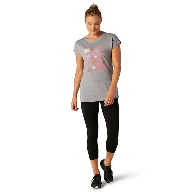 Tricou Smartwool W Merino Sport 150 Cactus Crop   Tricou Smartwool W Merino Sport 150 Cactus Crop