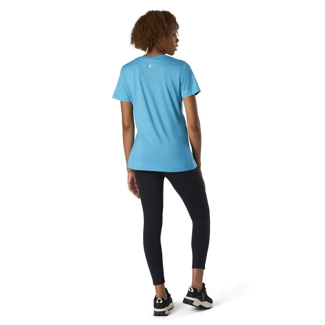 Tricou Smartwool W Merino Sport 150 Camping With Friends Graphic   Tricou Smartwool W Merino Sport 150 Camping With Friends Graphic