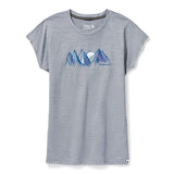 Tricou Smartwool W Merino Sport 150 Castles In The Stratosphere Graphic   Tricou Smartwool W Merino Sport 150 Castles In The Stratosphere Graphic