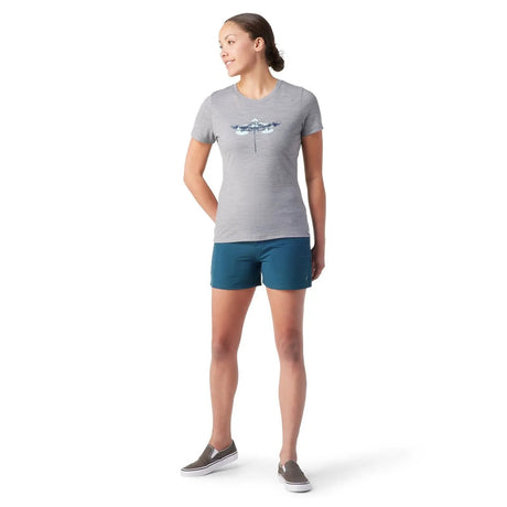 Tricou Smartwool W Merino Sport 150 Dragonfly Summit Graphic   Tricou Smartwool W Merino Sport 150 Dragonfly Summit Graphic