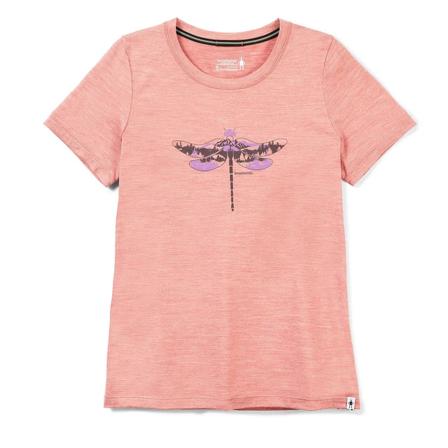 Tricou Smartwool W Merino Sport 150 Dragonfly Summit Graphic   Tricou Smartwool W Merino Sport 150 Dragonfly Summit Graphic