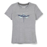 Tricou Smartwool W Merino Sport 150 Dragonfly Summit Graphic   Tricou Smartwool W Merino Sport 150 Dragonfly Summit Graphic