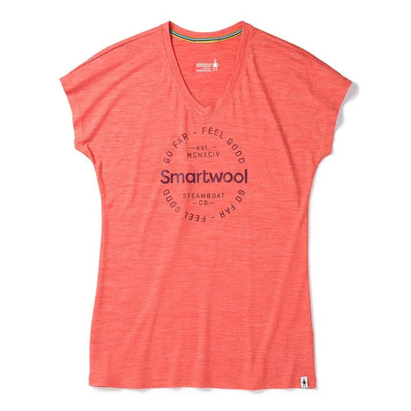 Tricou Smartwool W Merino Sport 150 Go Far Feel Good   Tricou Smartwool W Merino Sport 150 Go Far Feel Good
