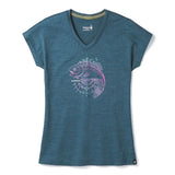 Tricou Smartwool W Merino Sport 150 Midnight Trout   Tricou Smartwool W Merino Sport 150 Midnight Trout