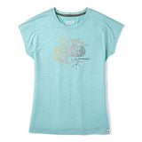 Tricou Smartwool W Merino Sport 150 Mountain Reflection   Tricou Smartwool W Merino Sport 150 Mountain Reflection