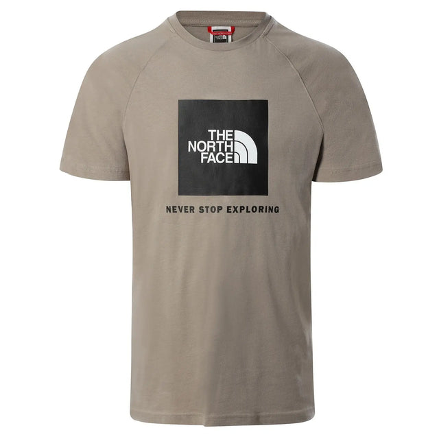 Tricou The North Face M Raglan Red Box   Tricou The North Face M Raglan Red Box