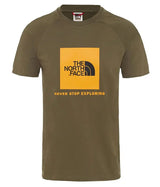 Tricou The North Face M Raglan Red Box   Tricou The North Face M Raglan Red Box