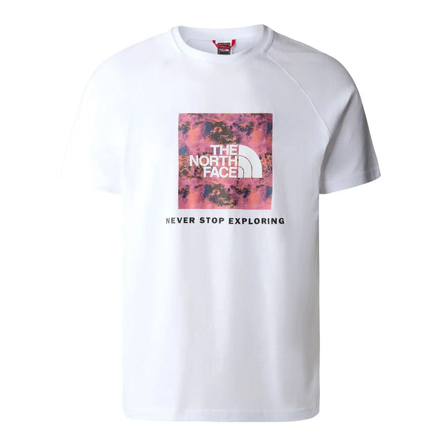 Tricou The North Face M Raglan Red Box   Tricou The North Face M Raglan Red Box