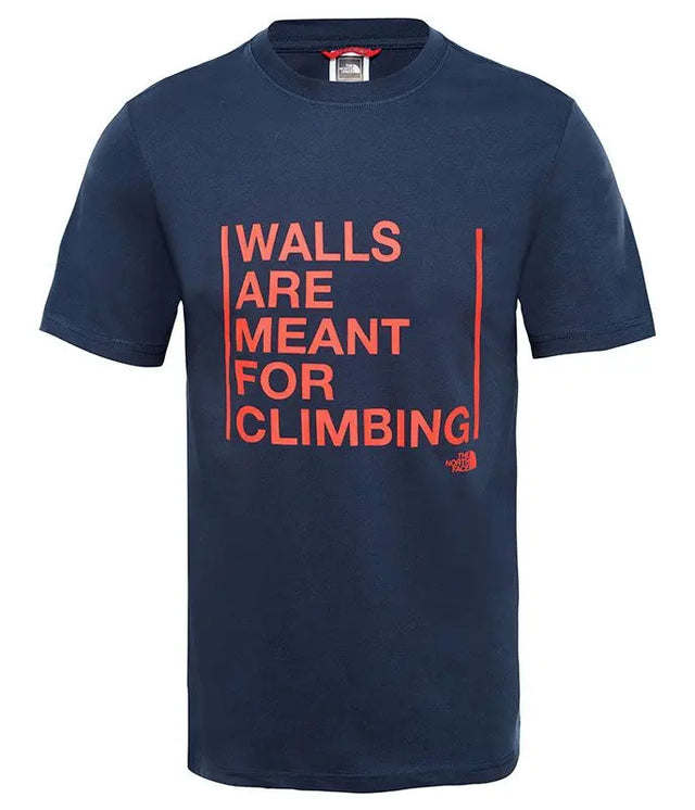 Tricou The North Face M Walls Are For Climbing   Tricou The North Face M Walls Are For Climbing