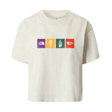 Tricou The North Face W Color Block Cropped   Tricou The North Face W Color Block Cropped
