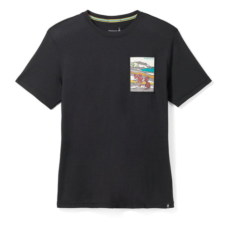 Tricou Unisex Smartwool Mountain Patch Graphic   Tricou Unisex Smartwool Mountain Patch Graphic