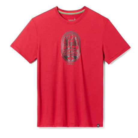 Tricou Unisex Smartwool Mountain Trail Graphic Slim Fit   Tricou Unisex Smartwool Mountain Trail Graphic Slim Fit