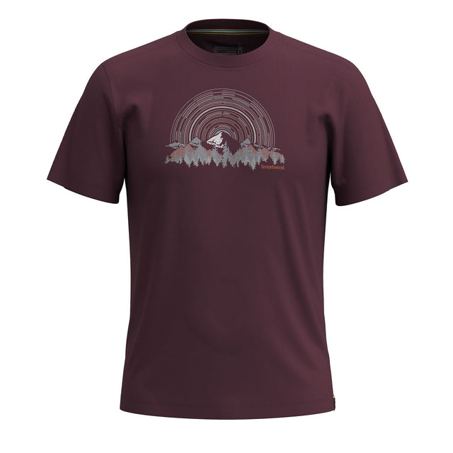 Tricou Unisex Smartwool Never Summer Mountain Graphic   Tricou Unisex Smartwool Never Summer Mountain Graphic