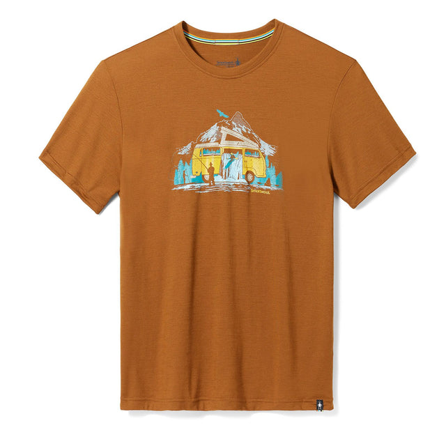 Tricou Unisex Smartwool River Van Graphic Slim Fit   Tricou Unisex Smartwool River Van Graphic Slim Fit
