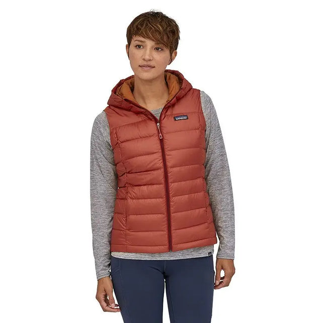 Vesta Patagonia W Hi-loft Down Hooded   Vesta Patagonia W Hi-loft Down Hooded
