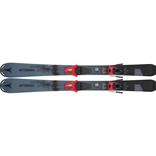 Ski Copii Atomic Maverick Jr 100-120 + C5 Gw Metalic Blue/red