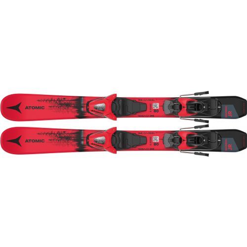 Ski Copii Atomic Maverick Jr 70-90 + C5 Gw Red Metalic/grey