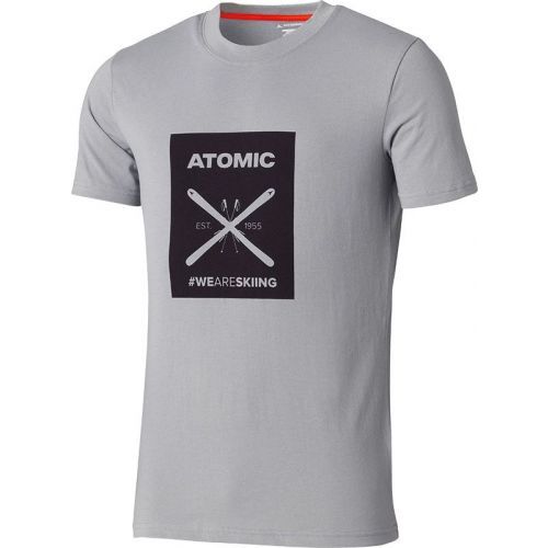 Tricou Atomic Alps Graphic Light Grey