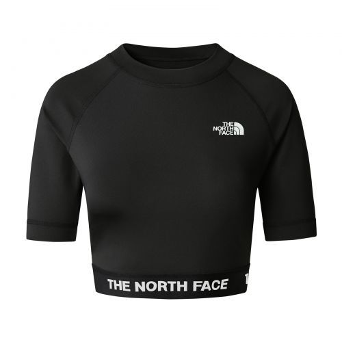 Tricou Femei The North Face W Crop Long Sleeve Perf