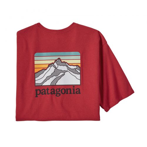 Tricou Patagonia M Line Logo Ridge Pocket Responsibili
