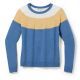 Bluza Femei Smartwool W Edgewood Colorblock Crew Sweater K44