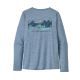 Bluza Patagonia W Capilene Cool Daily Graphic Lands