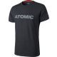 Tricou Atomic Alps Black/light Grey